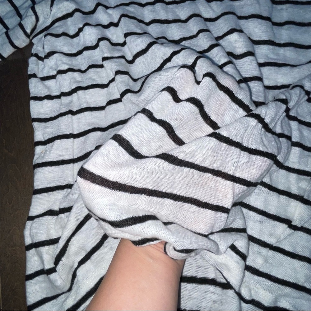Zara Striped Sweater with Lace details - Picture 7 of 10